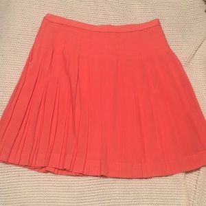 Coral JCrew skirt